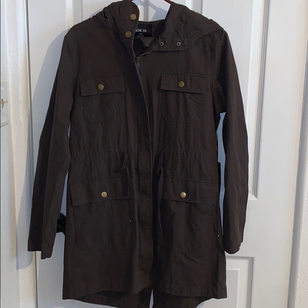 Brown Utility Jacket!
